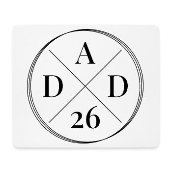 Dad 26 Baby Dad Father's Day Gift Dad 2026 - Mouse Pad (horizontal) - white - Front