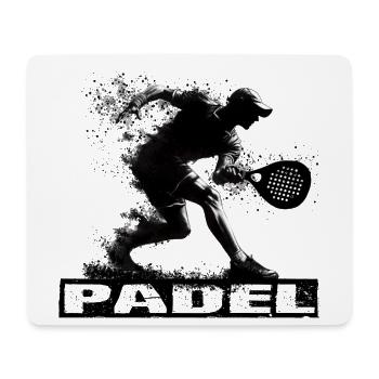 Padel - Mouse Pad (horizontal) - white - Front