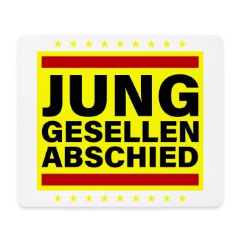 Bachelor party Jga saying - Mouse Pad (horizontal) - white - Front