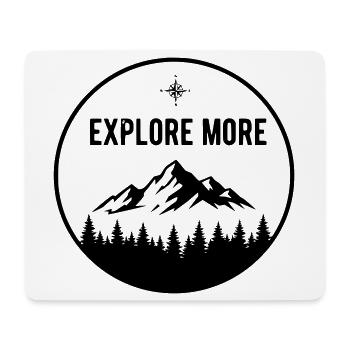 Explorer - Mouse Pad (horizontal) - white - Front