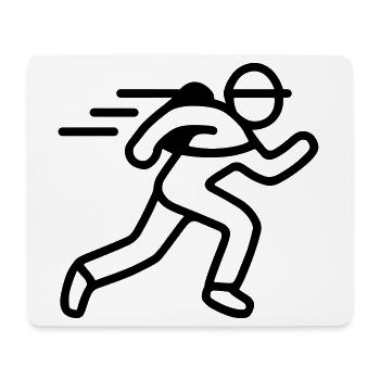evacuation - Mouse Pad (horizontal) - white - Front