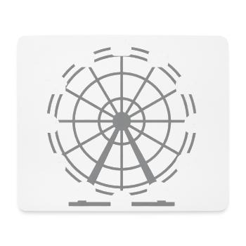 Ferrous Iron Fe2+ Ion Chemistry Science Design - Mouse Pad (horizontal) - white - Front