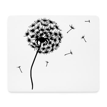 SAMILA-LAI Pusti - L’Original par heavenlygoods - Tapis de souris (format paysage) - blanc - Devant