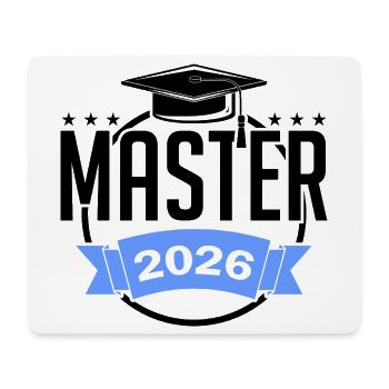 Master 2026 Graduation Graduation - Mouse Pad (horizontal) - white - Front