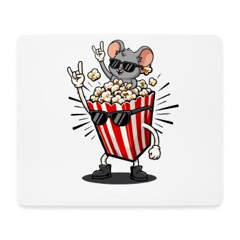 Popcorn Mouse Skirt Costume Funny - Mouse Pad (horizontal) - white - Front