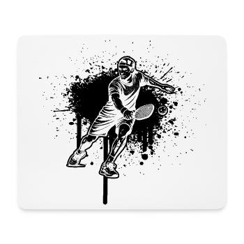 Pickleballsport Geschenk für Pickleball Match Fans - Mousepad (Querformat) - Weiß - Vorne