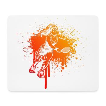 Pickleball Community Gift Idea for Father's Day - Mouse Pad (horizontal) - white - Front