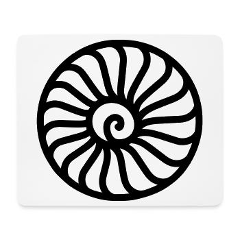 fossil - Mouse Pad (horizontal) - white - Front