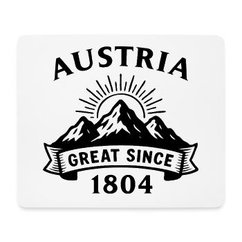 Austria great since 1804 (Kaisertum) - Mousepad (Querformat) - Weiß - Vorne