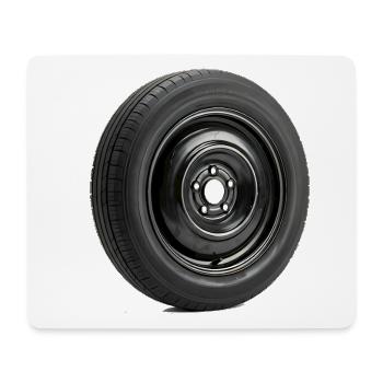 Car Wheel - Mousepad (Querformat) - Weiß - Vorne