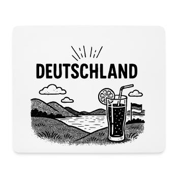 Deutschland - Urlaubsstimmung - Mousepad (Querformat) - Weiß - Vorne