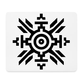 Aztec sun - Mouse Pad (horizontal) - white - Front