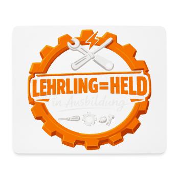 Lehrlinge sind Helden in Ausbildung - Mousepad (Querformat) - Weiß - Vorne