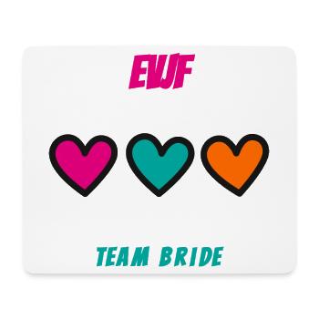 EVJF. MARIEE. TEAM. TEAM MARIEE. FUTURE MARIEE - Tapis de souris (format paysage) - blanc - Devant