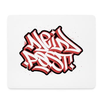 NEUER BEITRAG ! - Mousepad (Querformat) - Weiß - Vorne