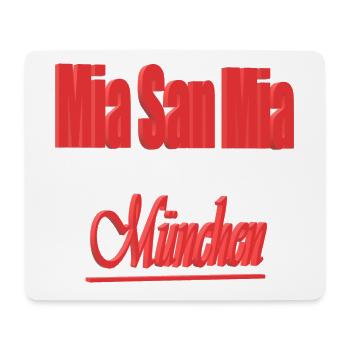 Bayern Design - Mousepad (Querformat) - Weiß - Vorne