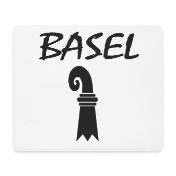Baselerstab - Mouse Pad (horizontal) - white - Front