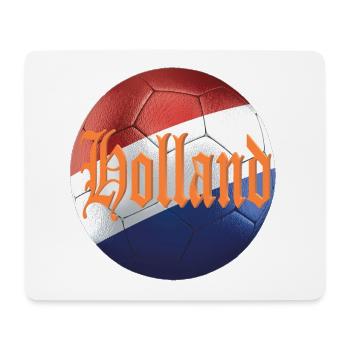 Holland Fans - Tapis de souris (format paysage) - blanc - Devant