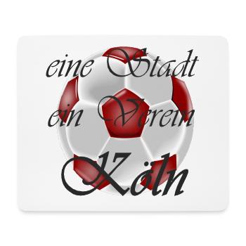 Köln Design - Mousepad (Querformat) - Weiß - Vorne