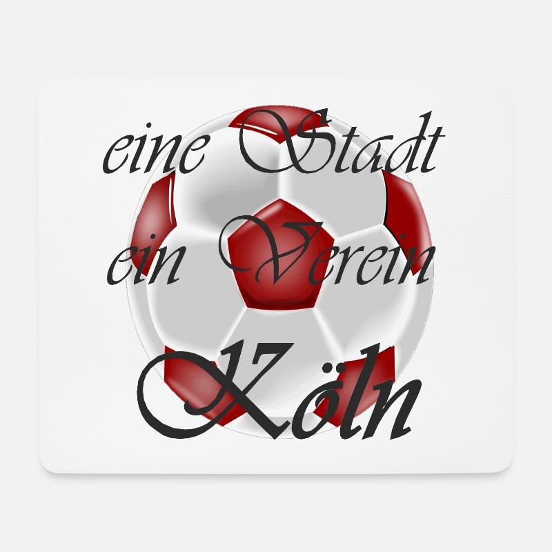 Köln Design - Mousepad (Querformat) - Weiß