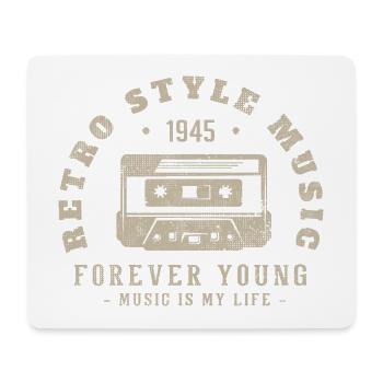 Retro 1945 Geburtstagsgeschenk 1945 Jahrgang 1945 - Mousepad (Querformat) - Weiß - Vorne
