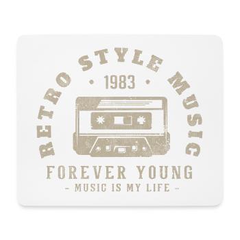 Retro 1983 Birthday Gift 1983 Vintage 1983 - Mouse Pad (horizontal) - white - Front