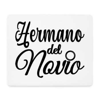 Hermano del Novio Groom's Brother Wedding Gift - Mouse Pad (horizontal) - white - Front
