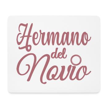 Hermano del Novio Bräutigams Bruder Hochzeitsgeschenk - Mousepad (Querformat) - Weiß - Vorne