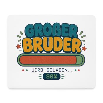 Großer Bruder wird geladen 90% - Mousepad (Querformat) - Weiß - Vorne