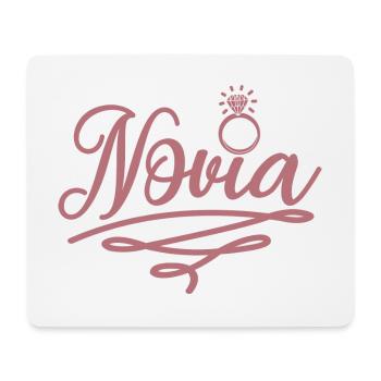 Novia Girlfriend Engagement Bridal Shower Wedding - Mouse Pad (horizontal) - white - Front