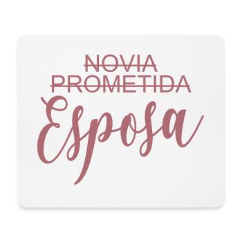 Novia Prometida Esposa Bridal Shower Wedding Gift - Mouse Pad (horizontal) - white - Front