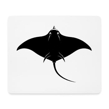 Stingray - Mouse Pad (horizontal) - white - Front