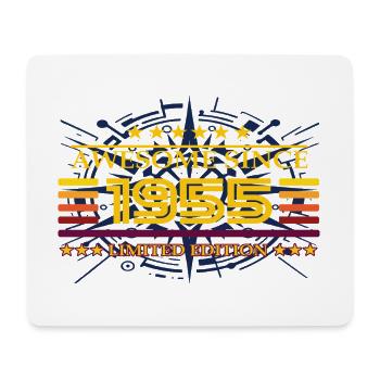 Awesome since 1955 Limited Edition - Mousepad (Querformat) - Weiß - Vorne
