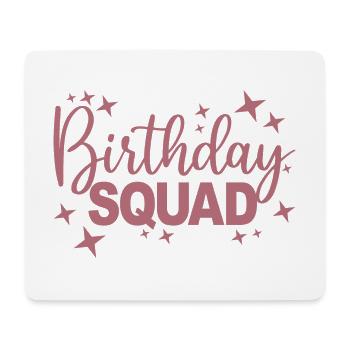 Birthday Squad Matching Gruppe Geburtstagsfeier Geschenk - Mousepad (Querformat) - Weiß - Vorne