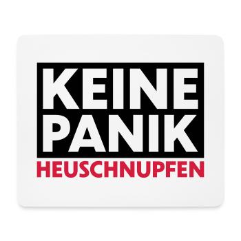 Keine Panik Heuschnupfen - Mousepad (Querformat) - Weiß - Vorne