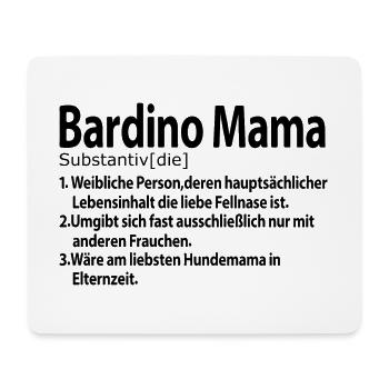 Bardino Majorero Canario Mama Frauchen Definition - Mousepad (Querformat) - Weiß - Vorne