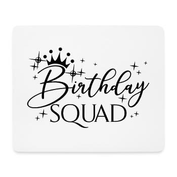 Birthday Squad Matching Gruppe Geburtstagsfeier Geschenk - Mousepad (Querformat) - Weiß - Vorne