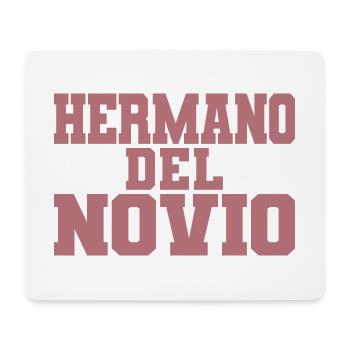 Hermano del Novio Bräutigams Bruder Hochzeitsgeschenk - Mousepad (Querformat) - Weiß - Vorne