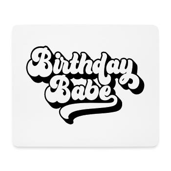 Anniversaire Babe Matching Group Cadeau de fête d’anniversaire - Tapis de souris (format paysage) - blanc - Devant