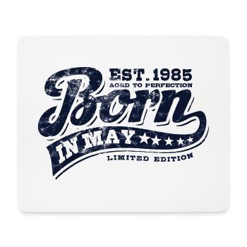 Born in May 1985 - Geburtstag - Geschenk - Mousepad (Querformat) - Weiß - Vorne