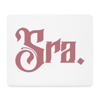 Sra. Engagement Bride To Be Wedding Bridal Shower - Mouse Pad (horizontal) - white - Front