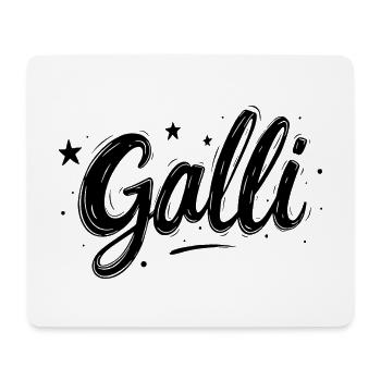 Halli Galli Partnerlook Party outfit - Galli - Mousepad (Querformat) - Weiß - Vorne