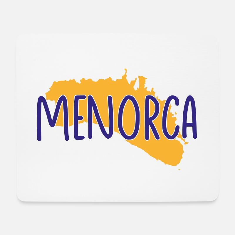 Minorca - Tappetino per mouse (orizzontale) - bianco