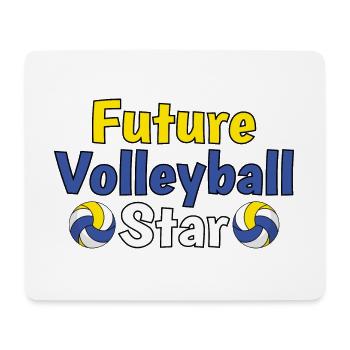 Future Volleyball Player Baby Boy Girl Kids - Mouse Pad (horizontal) - white - Front