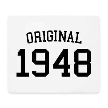 Original Geschenk zum 74. Geburtstag von 1948 - 74 Jahre - Mousepad (Querformat) - Weiß - Vorne