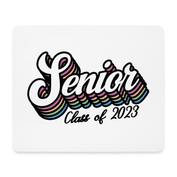 Senior Class Of 2023 Retro Graduation Party Gift - Mouse Pad (horizontal) - white - Front