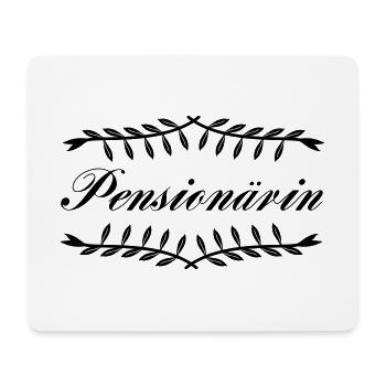Pensionärin - Mousepad (Querformat) - Weiß - Vorne