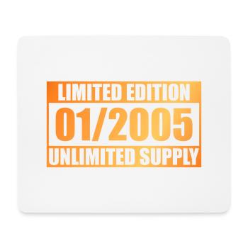 20th Anniversary Limited Edition - ꝏ Approvisionnement 01/2005 - Tapis de souris (format paysage) - blanc - Devant