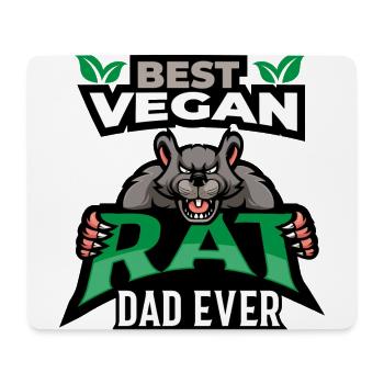 Ratte - Mousepad (Querformat) - Weiß - Vorne
