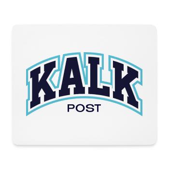 KalkPost3 - Mouse Pad (horizontal) - white - Front